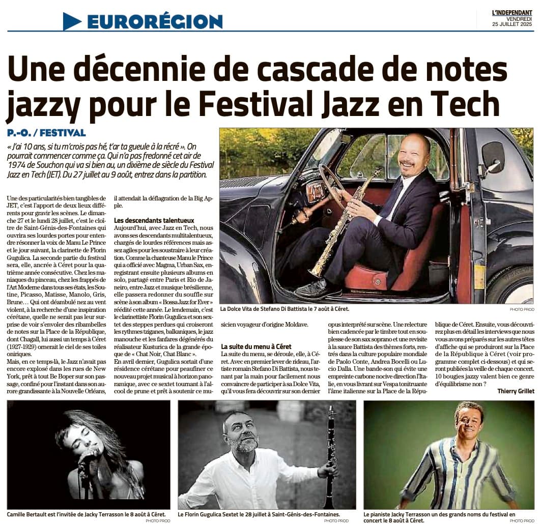 Une décennie de cascade de notes jazzy pour le Festival Jazz en Tech