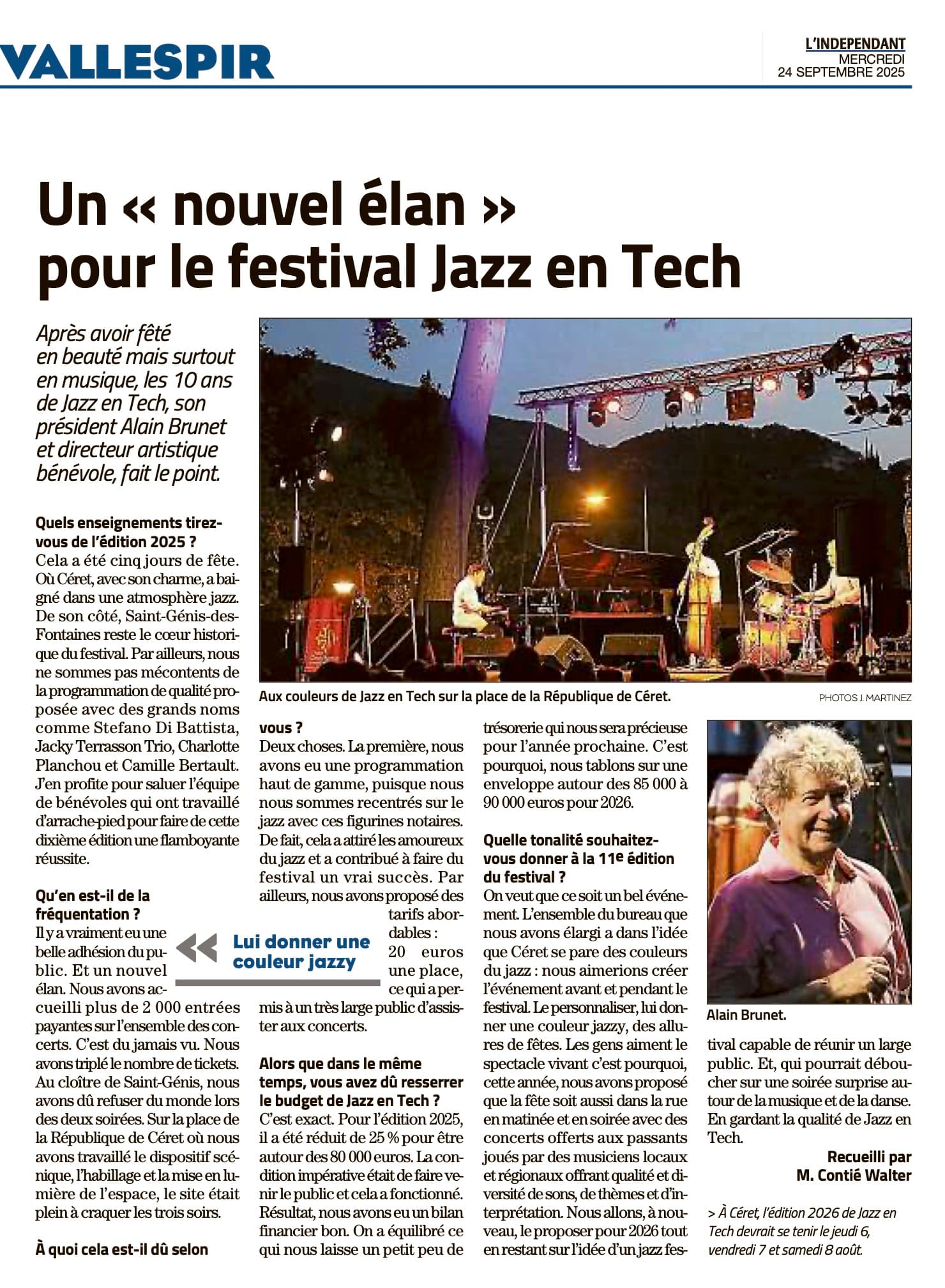 Un « nouvel élan » pour le festival Jazz en Tech